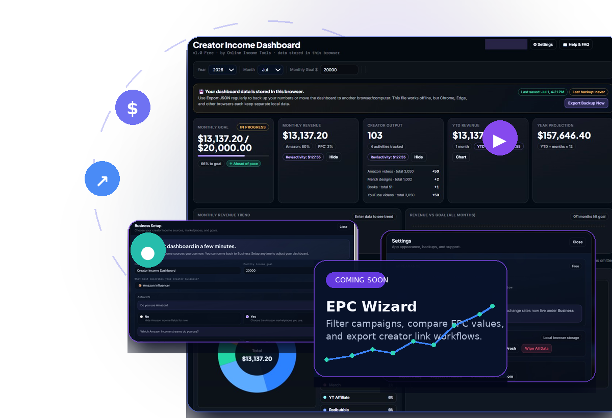 Online Income Tools preview